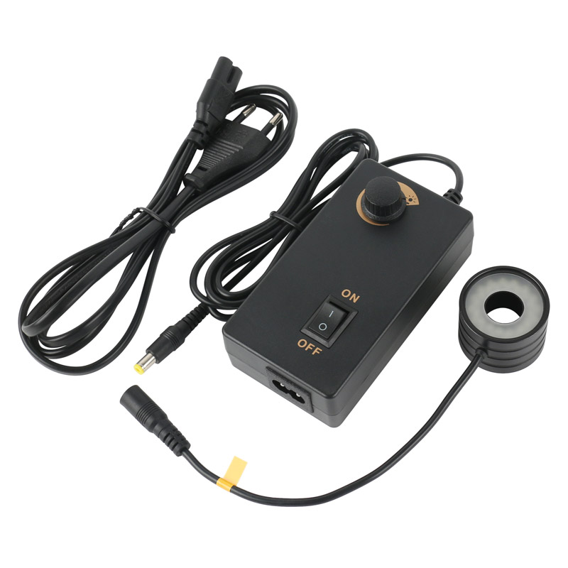 Usb Microscope Digital - 6500K 32 LED แหวนแสงเส้นผ่าศูนย์กลาง28มม.ติดตั้งด้าย28มม.Illuminator โคมไฟสำหรับอุตสาหกรรม HDMI