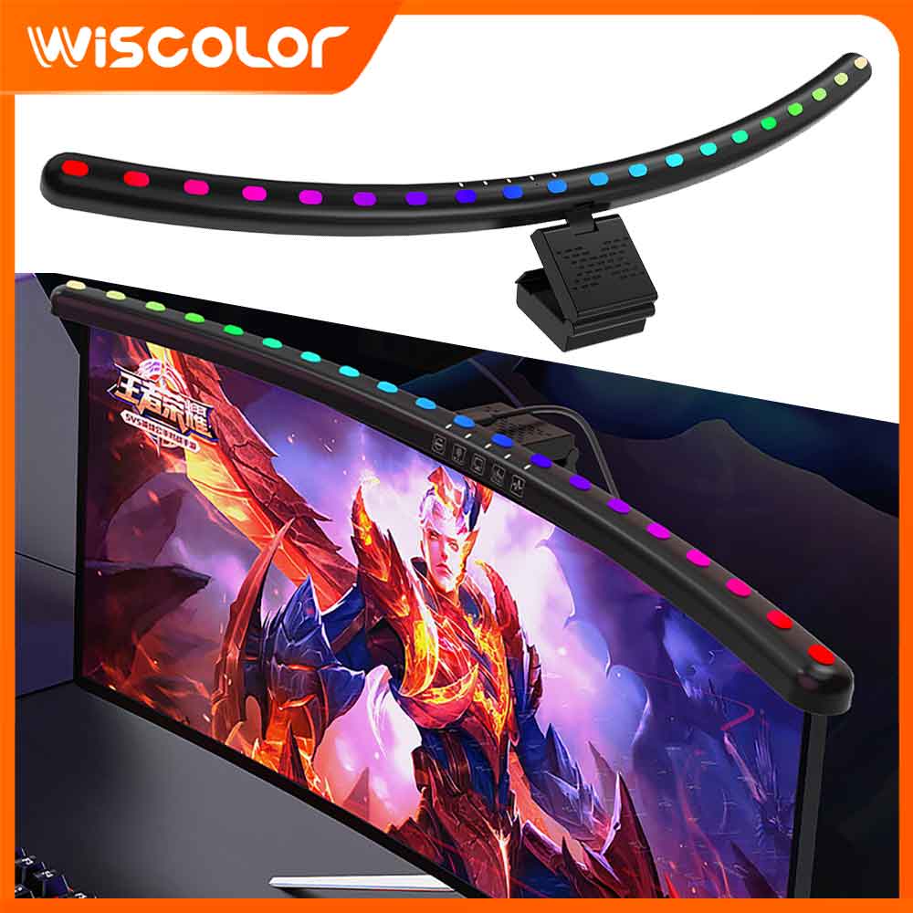 Rgb Desk Lamp Smart - ไฟ RGB แบบแท่งสำหรับจอภาพ สมาร์ท Wifi ตกแต่งห้อง