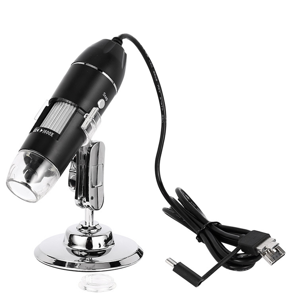 Usb Microscope Digital - 1600X USB กล้องจุลทรรศน์ดิจิตอลกล้องจุลทรรศน์ขยายกล้องสําหรับ Window 7/8/10, กล้องจุลทรรศน์