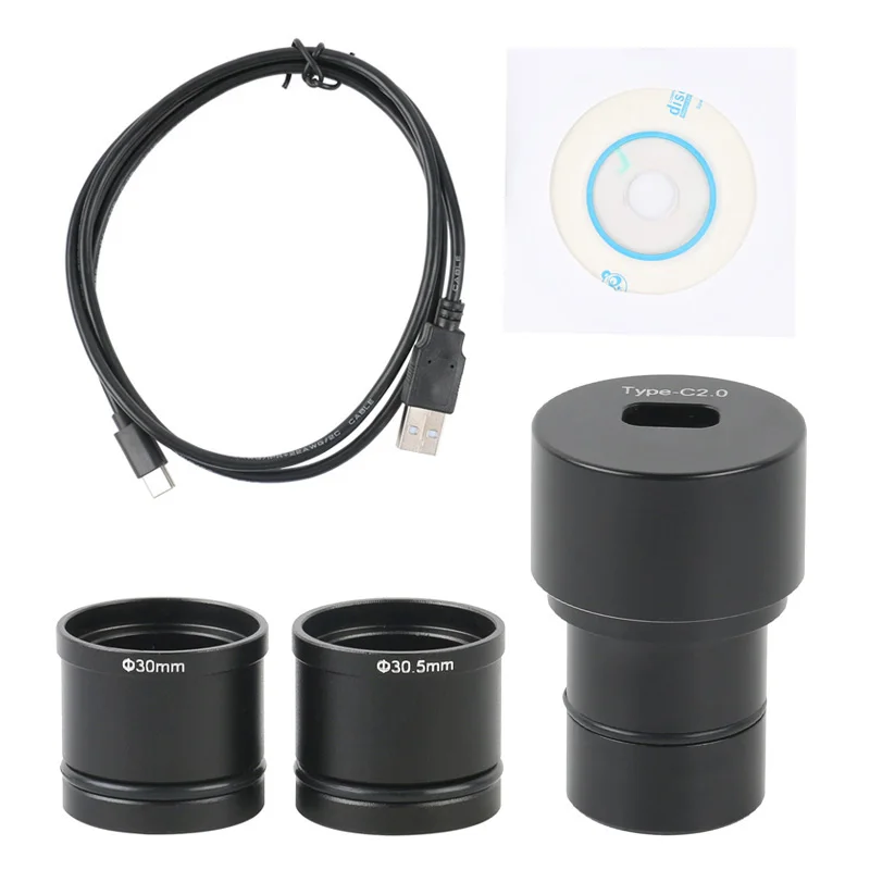 Usb Microscope Digital - 2MP 5MP กล้องจุลทรรศน์ชีวภาพ Trinocular กล้องจุลทรรศน์อิเล็กทรอนิกส์ 23.2