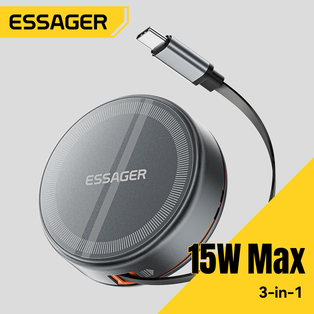 Portable Wifi Hotspot - Essager 15W 3 in 1 Magnetic