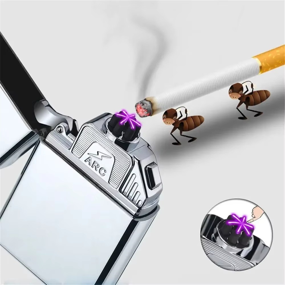 ใหม่ Six Arcs ไฟแช็ก Windproof - Electronics Gadgets For Gift บทวิจารณ์และราคา