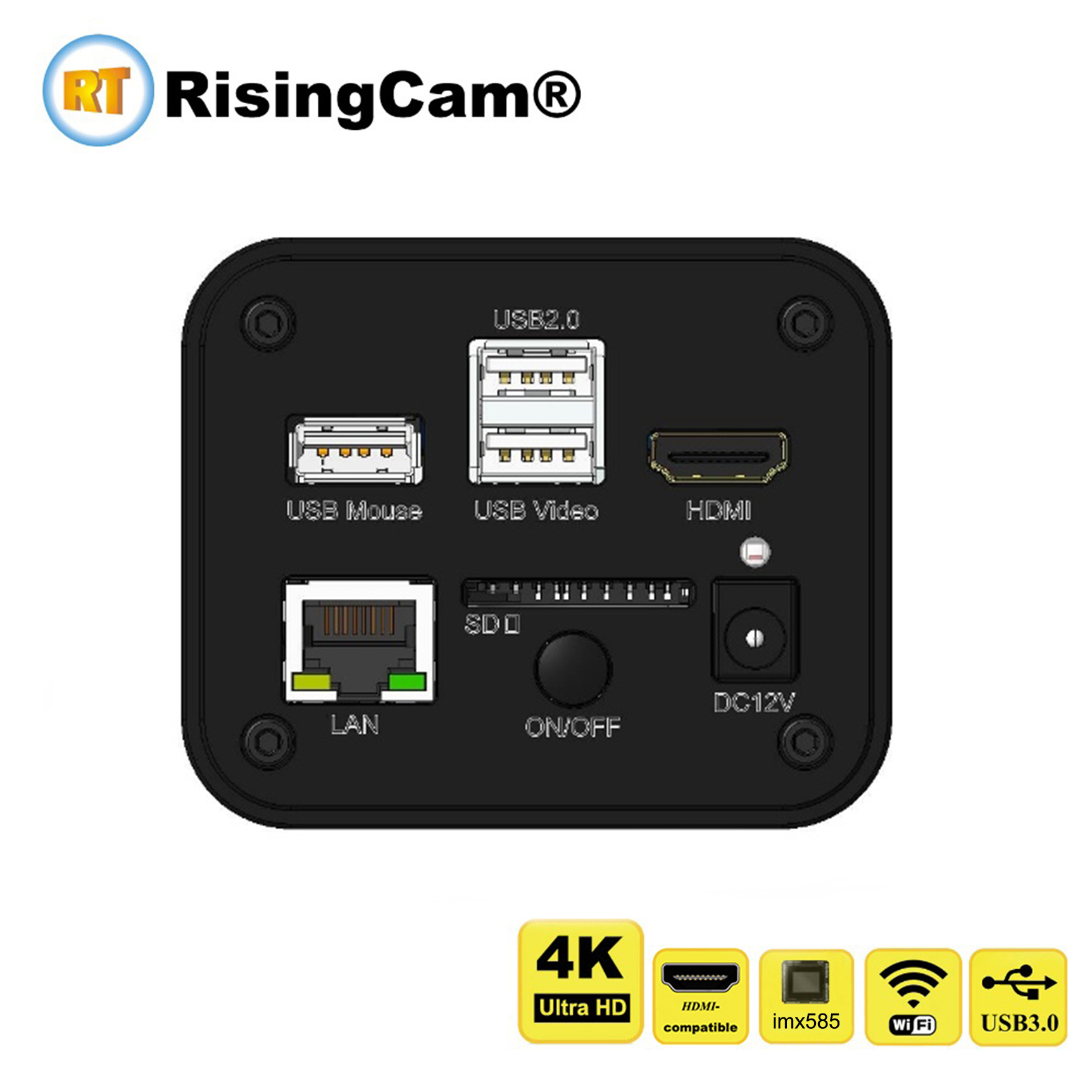 กล้องจุลทรรศน์ดิจิตอล RisingCa - Usb Microscope Digital บทวิจารณ์และราคา