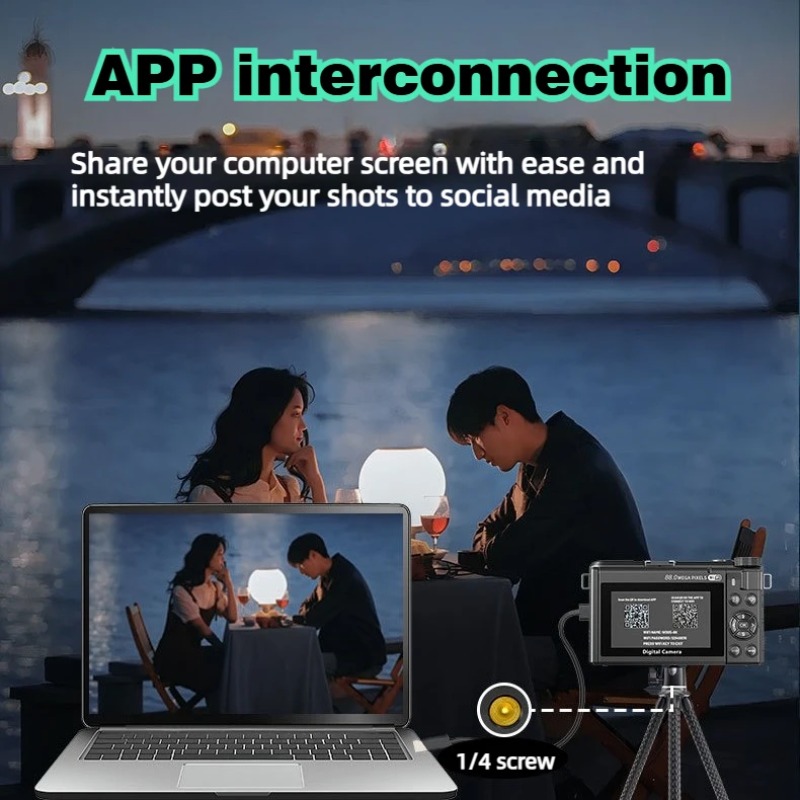 กล้องดิจิตอล WD300 8K 88MP กล้ - Electronic Gadgets For Home บทวิจารณ์และราคา