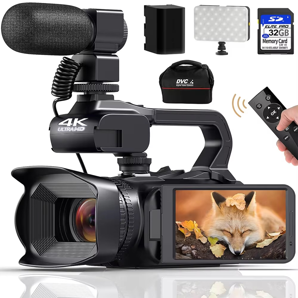 กล้องวิดีโอระดับมืออาชีพ 4K สำ - Electronic Gadgets For Home บทวิจารณ์และราคา