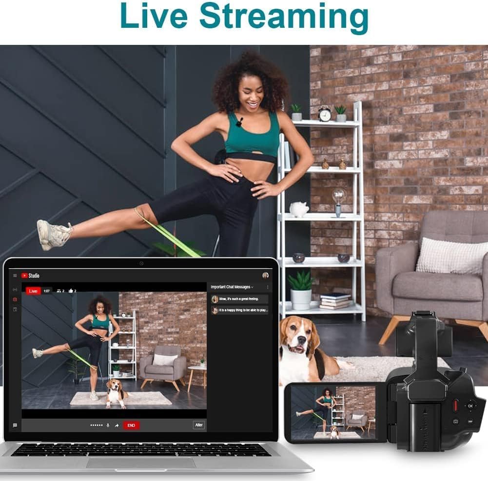 กล้องวิดีโอระดับมืออาชีพ 4K สำ - Electronic Gadgets For Home บทวิจารณ์และราคา