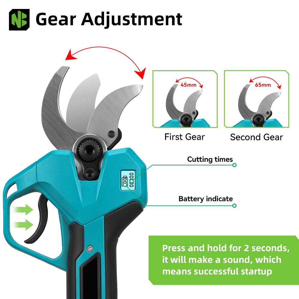 NEWBENY กรรไกรตัดแต่งกิ่งไฟฟ้า - Electro Gadgets บทวิจารณ์และราคา
