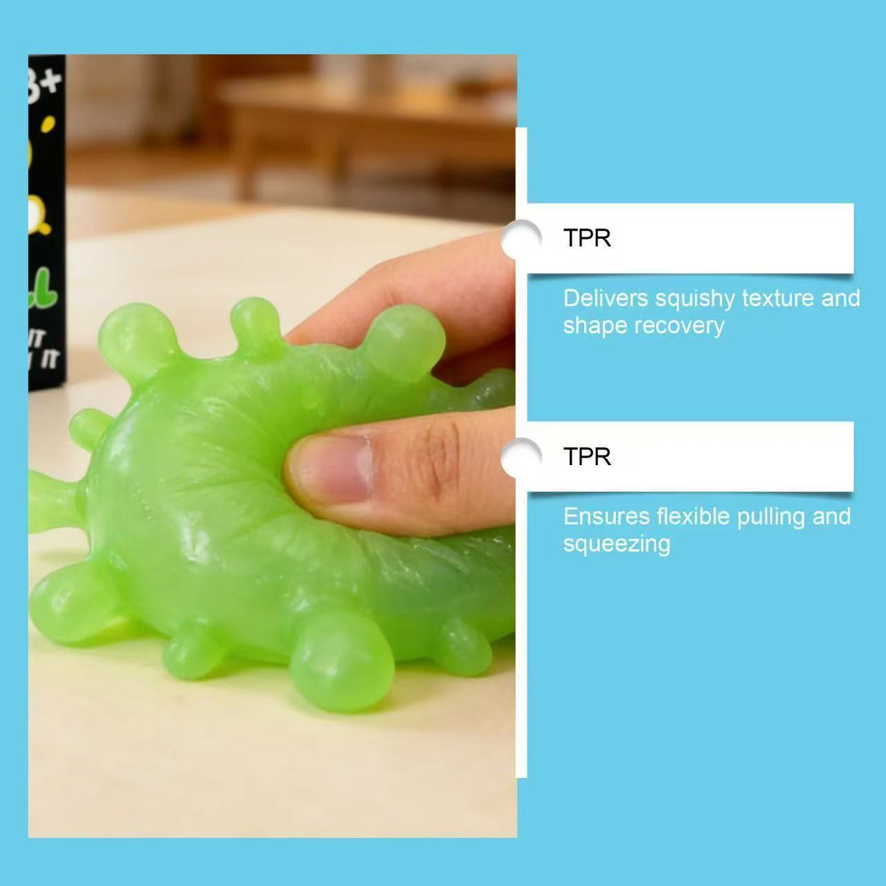 ลูกบอลบีบคลายเครียดรูปทรงไวรัส - Electronics Latest Gadgets บทวิจารณ์และราคา