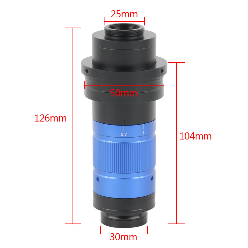W050 W075 เลนส์บาร์โลว์ปรับได้ - Usb Microscope Digital บทวิจารณ์และราคา