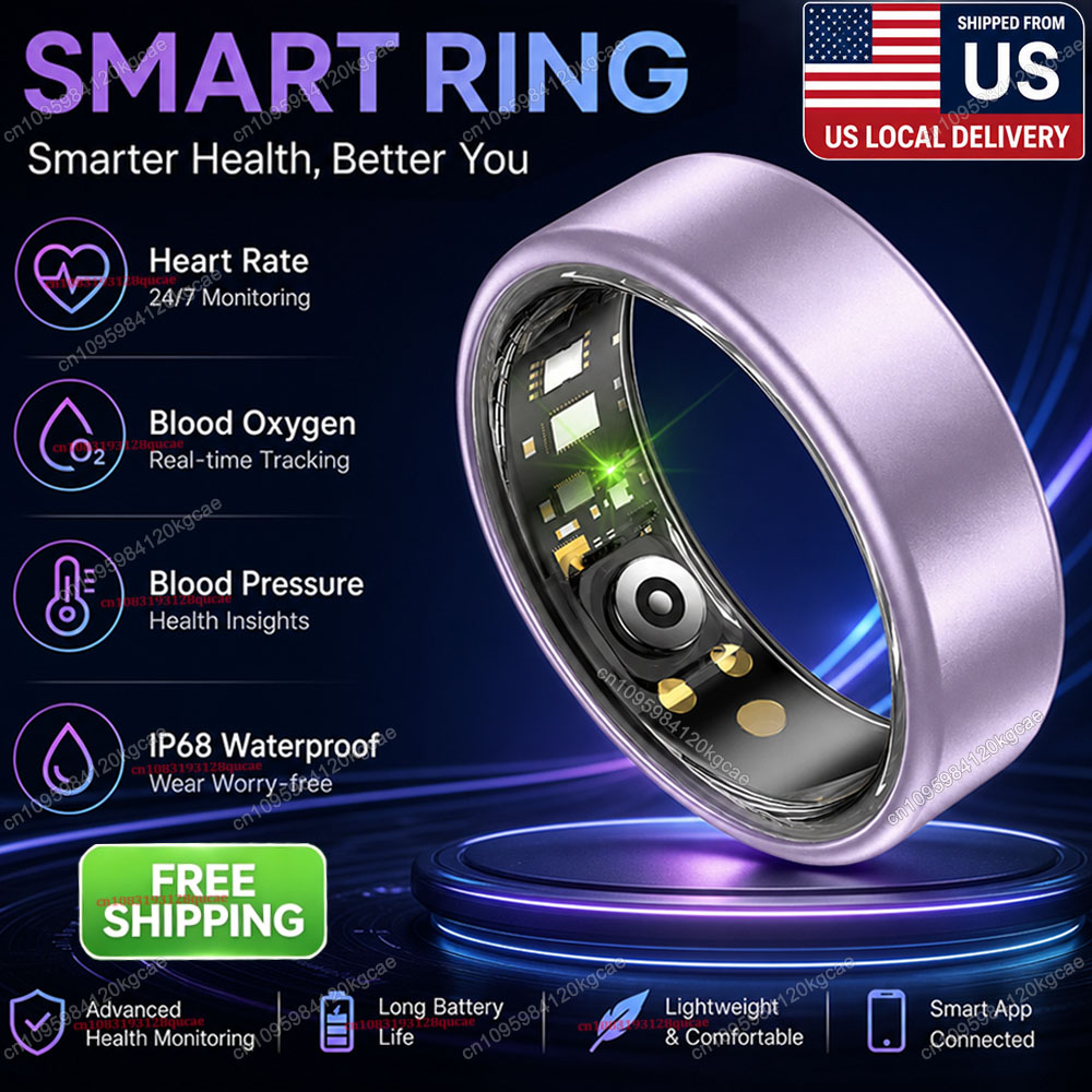 แหวนอัจฉริยะ วัดอัตราการเต้นขอ - Smart Ring Health บทวิจารณ์และราคา