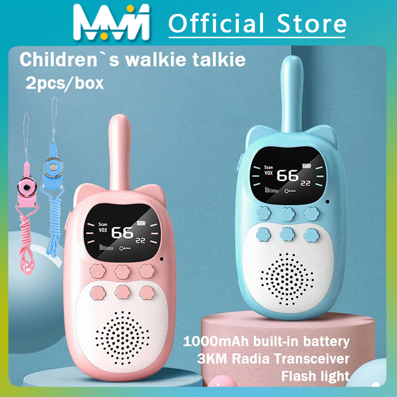 เด็ก Walkie Talkie 2PCS ของเล่ - Electronics Gadgets For Gift บทวิจารณ์และราคา