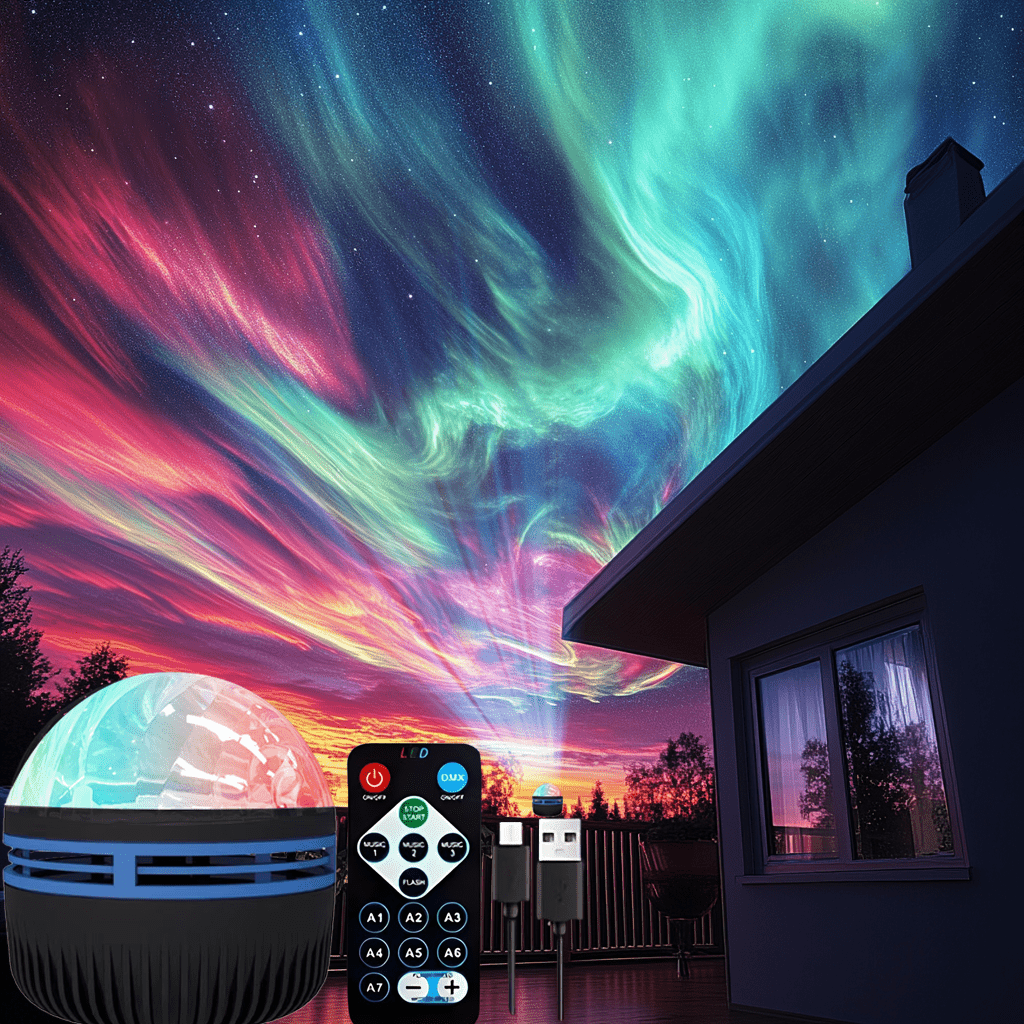 ไฟ LED กลางคืน 7 สี โปรเจคเตอร - Electronic Gadgets For Home บทวิจารณ์และราคา