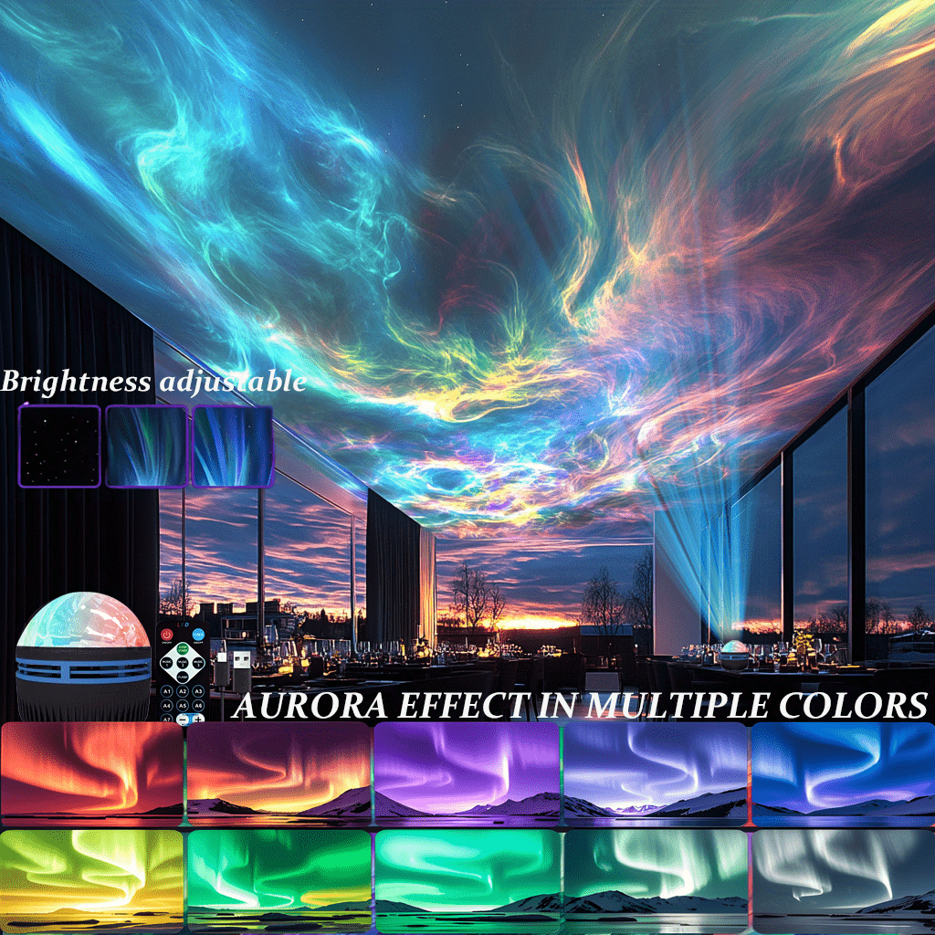 ไฟ LED กลางคืน 7 สี โปรเจคเตอร - Electronic Gadgets For Home บทวิจารณ์และราคา