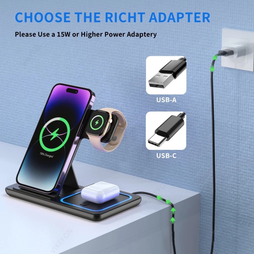 แท่นชาร์จไร้สายแบบพับได้ 3 in  - Portable Wifi Hotspot บทวิจารณ์และราคา