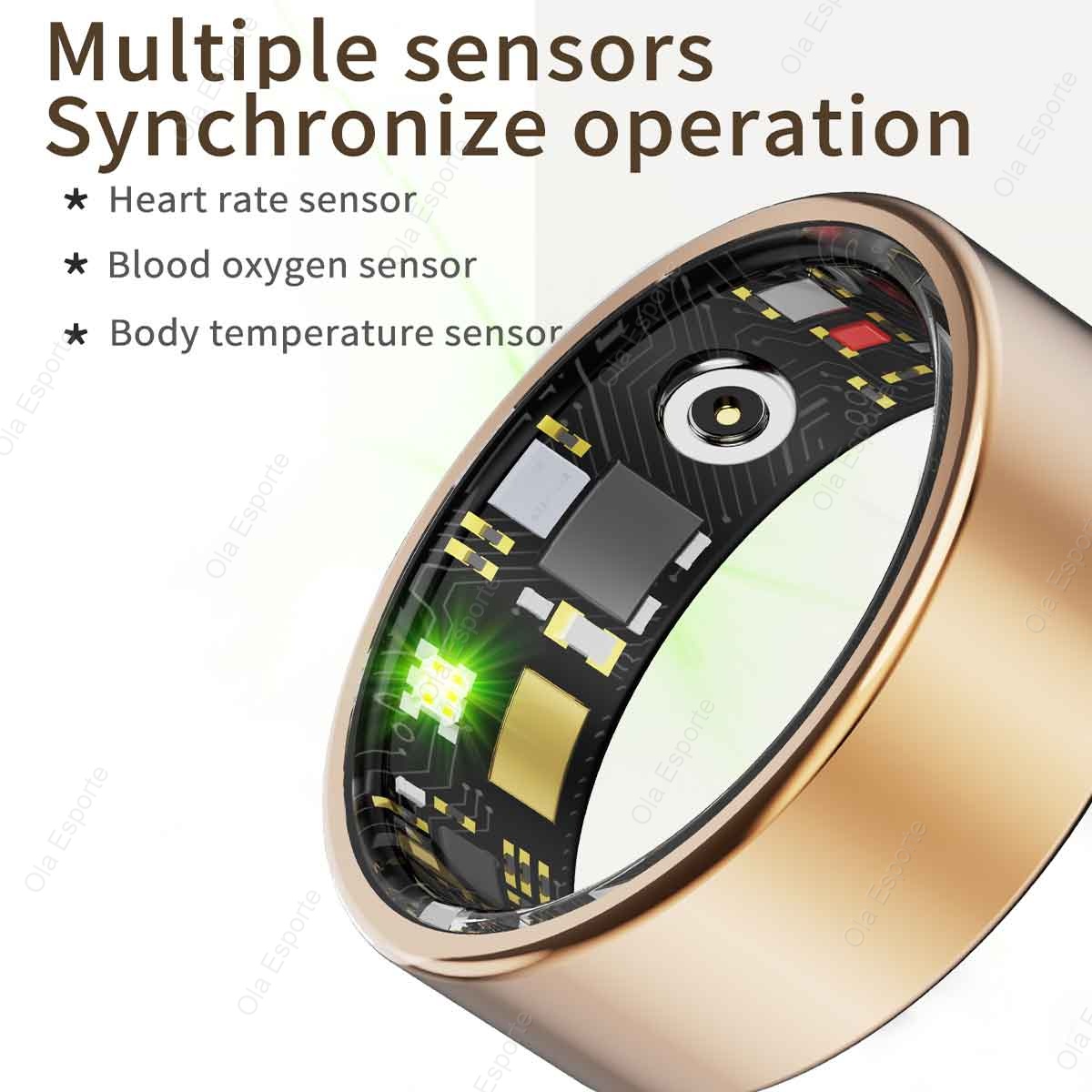 แหวนอัจฉริยะโลหะผสมไทเทเนียม,  - Smart Ring Health บทวิจารณ์และราคา